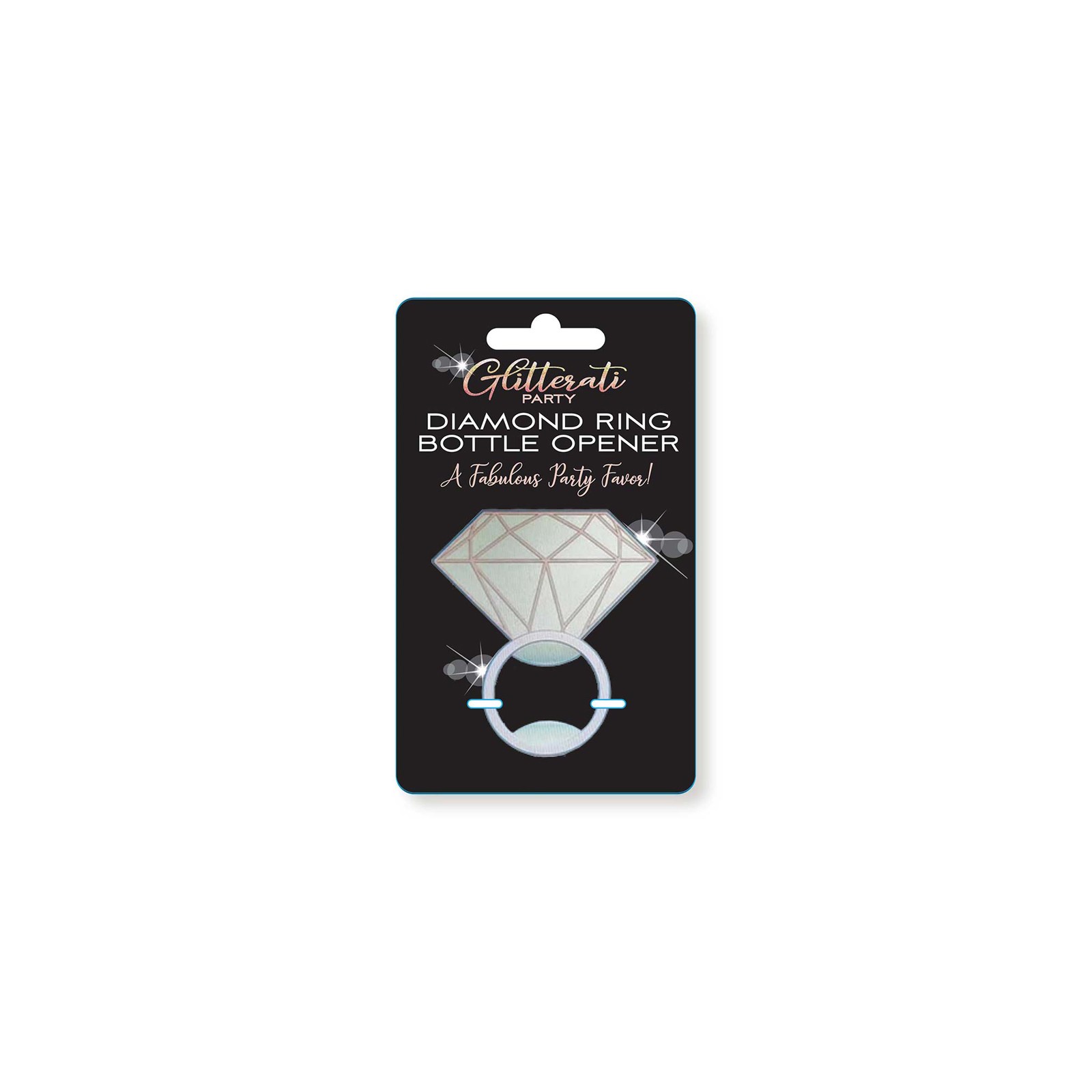 Glitterati Diamond Ring Bottle Opener