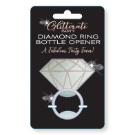 Glitterati Diamond Ring Bottle Opener