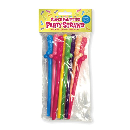 Fun Penis Party Straws for Bachelorette Celebrations