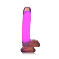 Dildo de Silicona Lollicock que Brilla en la Oscuridad