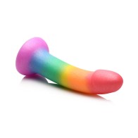 Dildo Fálico de Silicona de 6.5 in. Arcoíris Simply Sweet