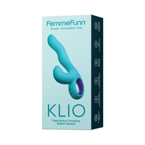 Vibrador Conejo Thumper Triple Acción Silicone Klio