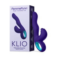 FemmeFunn Klio Triple Action Thumping Rabbit Vibrator