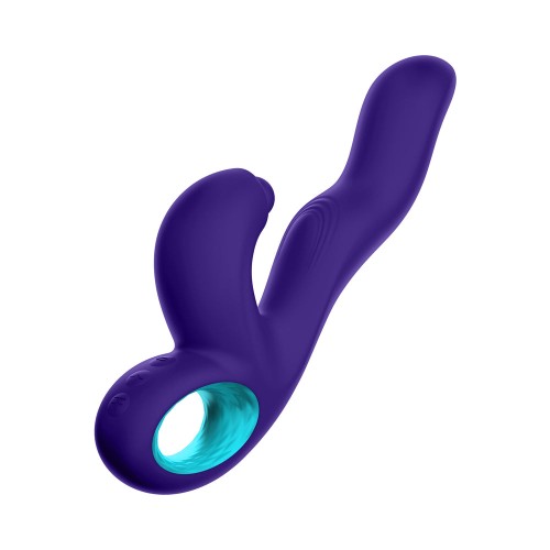 FemmeFunn Klio Triple Action Thumping Rabbit Vibrator