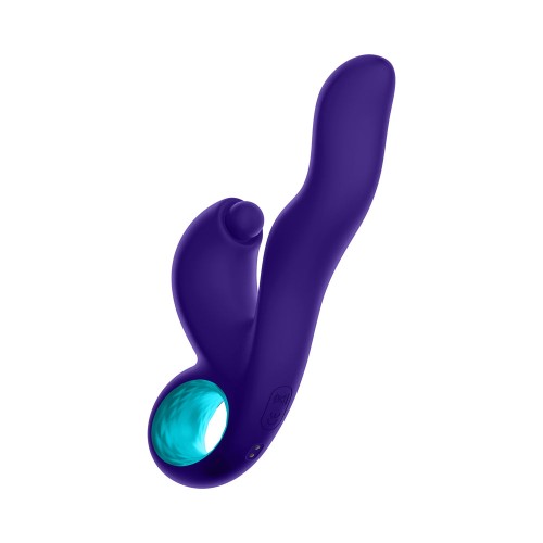 FemmeFunn Klio Triple Action Thumping Rabbit Vibrator