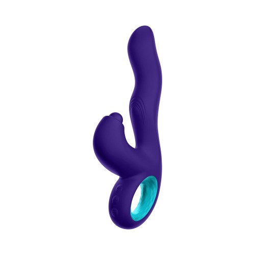 FemmeFunn Klio Triple Action Thumping Rabbit Vibrator