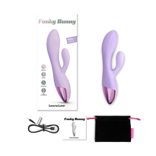 Love to Love Funky Bunny Baby Rabbit Vibrator