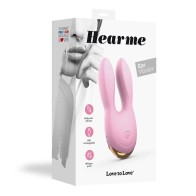 Vibrador Clitoriano Rosa Bebé con Orejas Flexibles