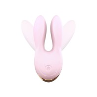 Powerful Baby Pink Clitoral Vibe with Flexible Ears