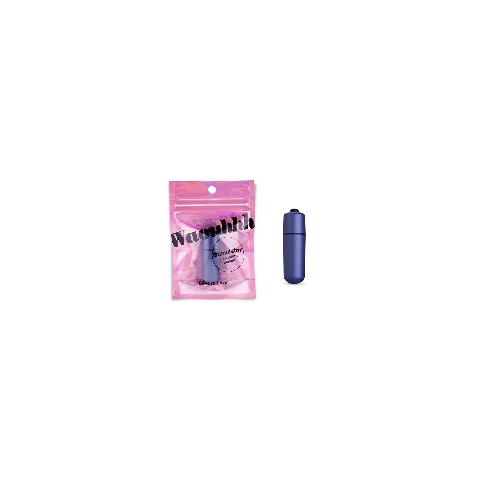 Love to Love Waouhhh Bullet Vibrator Midnight Indigo