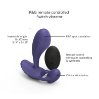 Vibrador Recargable Control Remoto Love to Love Witty