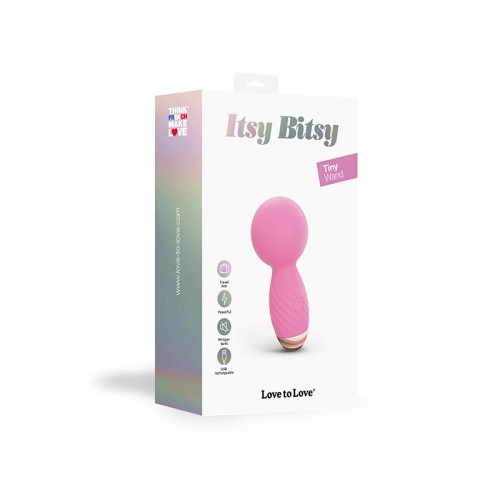 Love to Love Itsy Bitsy Rechargeable Mini Wand Vibrator