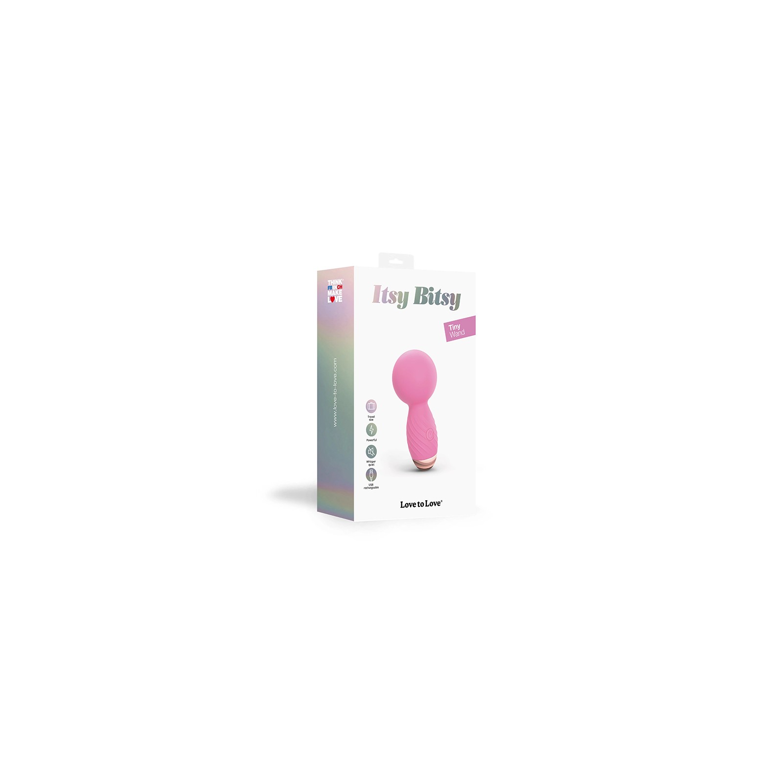 Love to Love Itsy Bitsy Rechargeable Mini Wand Vibrator