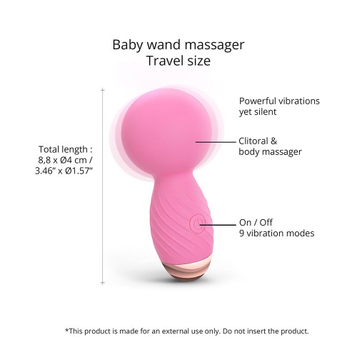 Love to Love Itsy Bitsy Rechargeable Mini Wand Vibrator