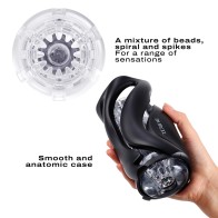 Dorcel Deep Blow Black Manual Masturbator