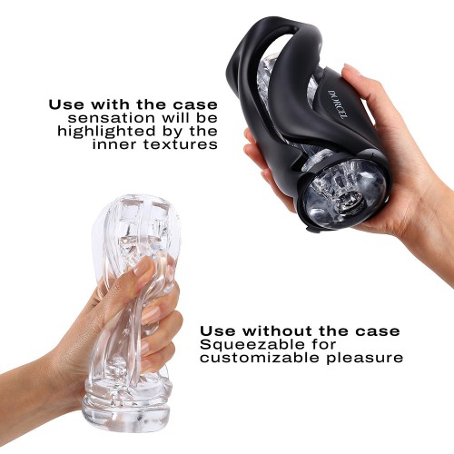 Masturbador Manual Dorcel Deep Blow Black