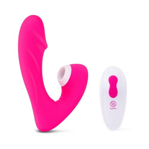 Vibrador de Control Remoto Interno Kiss Rosa