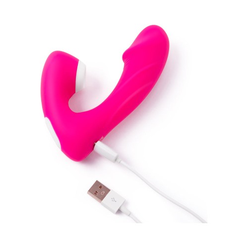 Vibrador de Control Remoto Interno Kiss Rosa