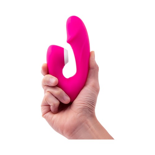 Vibrador de Control Remoto Interno Kiss Rosa