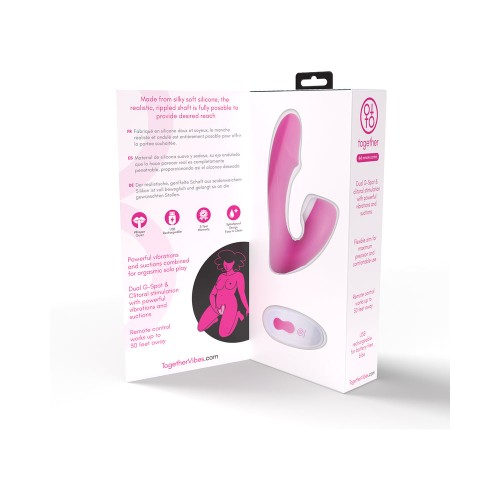 Vibrador de Control Remoto Interno Kiss Rosa