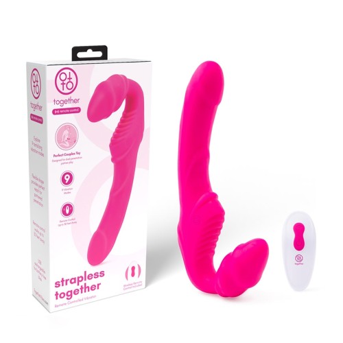 Vibrador Strapless con Control Remoto Together