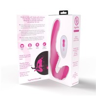 Together Strapless Remote Control Vibrator