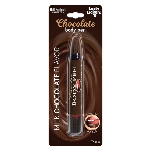 Milk Chocolate Body Pen for Intimate Fun