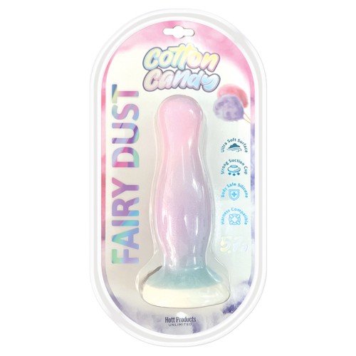 Cotton Candy Fairy Dust Silicone/TPE Dildo