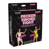 Pecker Sword Fight Game - Strap On Large Penis