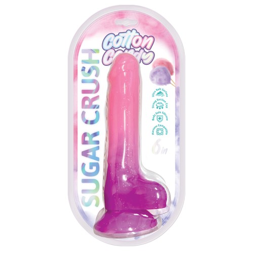 Cotton Candy Sugar Crush Silicone Dildo - Sweet Pleasure