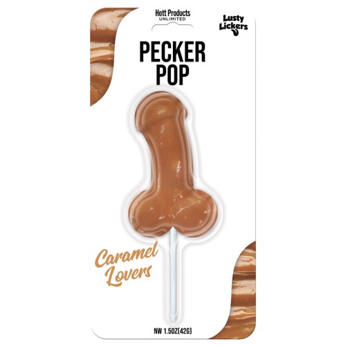 Caramel Lovers Pecker Pop for Fun Nights