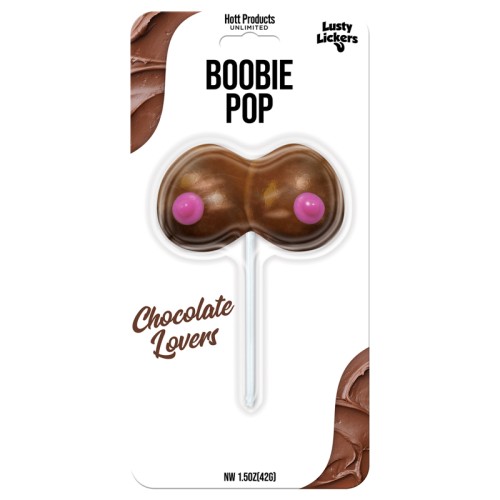 Caramelo Boobie Pop de Chocolate para Diversión Dulce