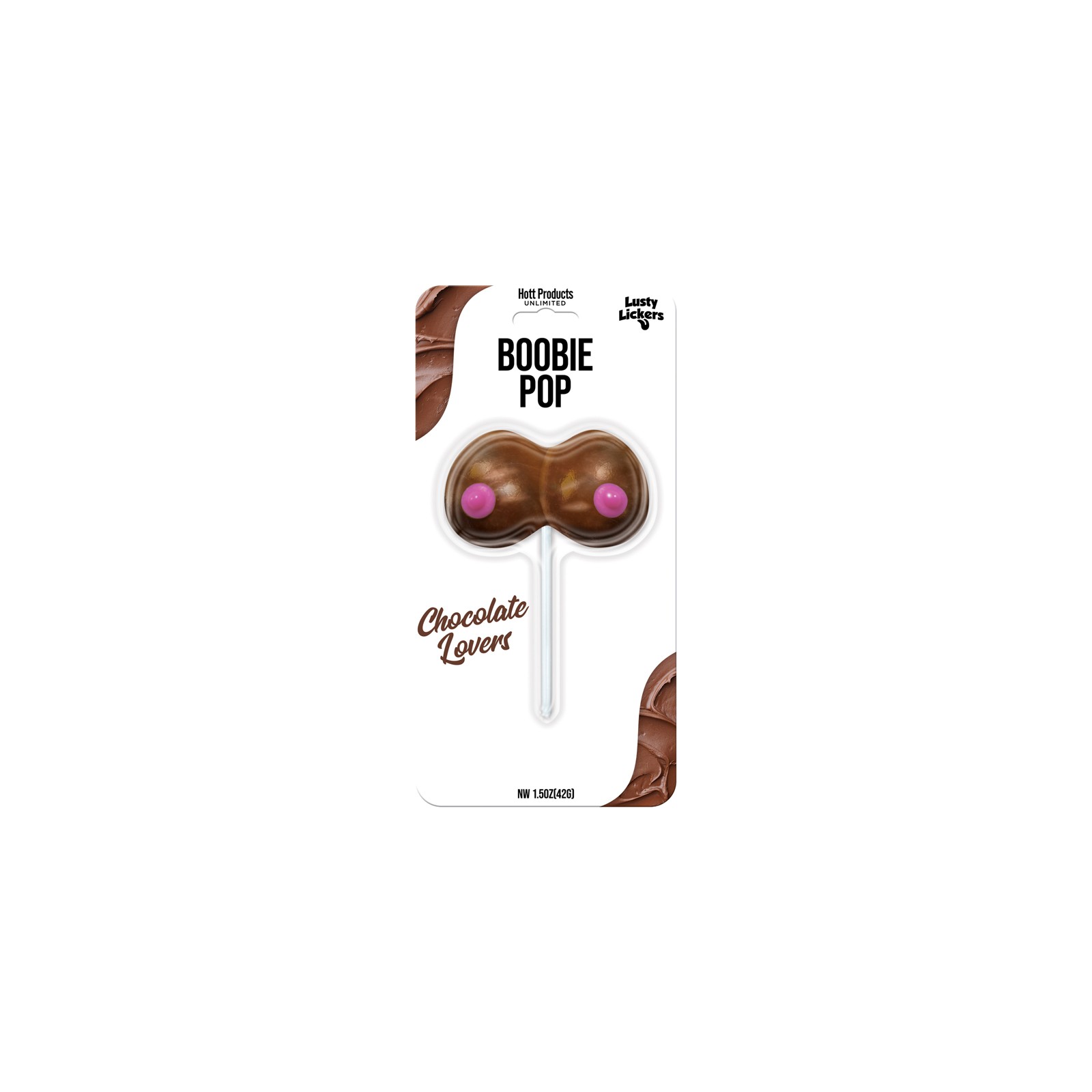 Caramelo Boobie Pop de Chocolate para Diversión Dulce