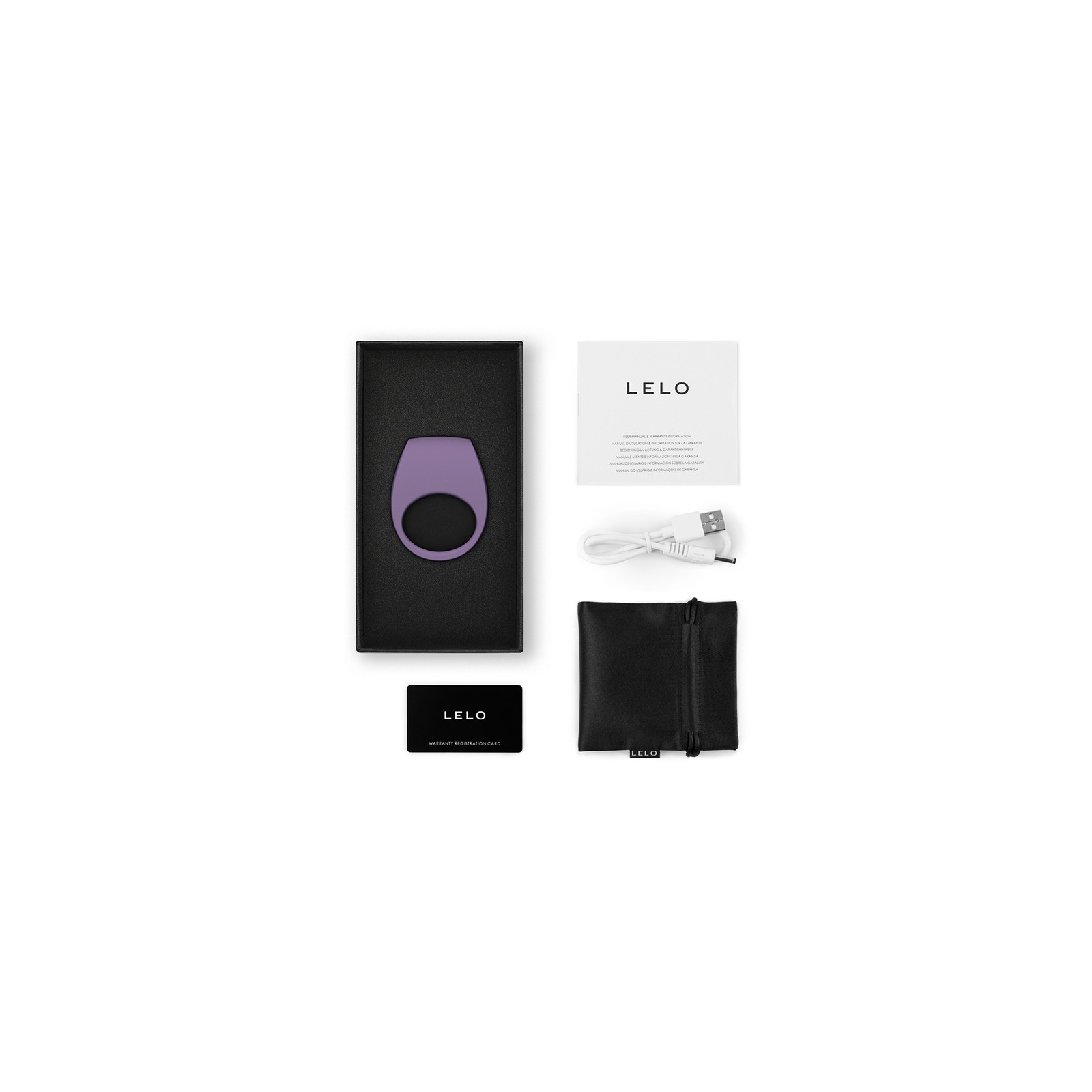 LELO TOR 3 App-Connected Vibrating Cockring for Couples