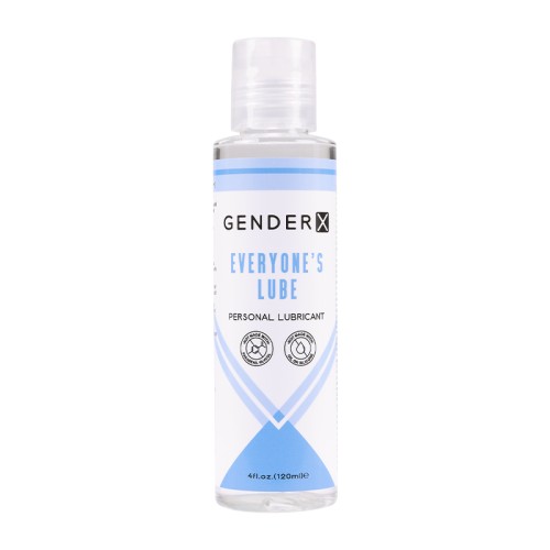 Gender X Everyone's Lube Water-Based Lubricant 4 oz