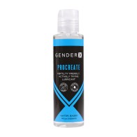 Gender X Procreate Lubricante a Base de Agua para Fertilidad