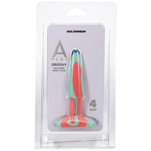 A-Play Groovy Plug Anal de Silicona para Placer Seguro