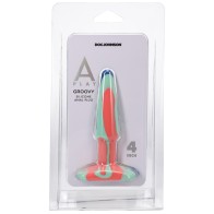 A-Play Groovy Silicone Anal Plug for Safe Pleasure