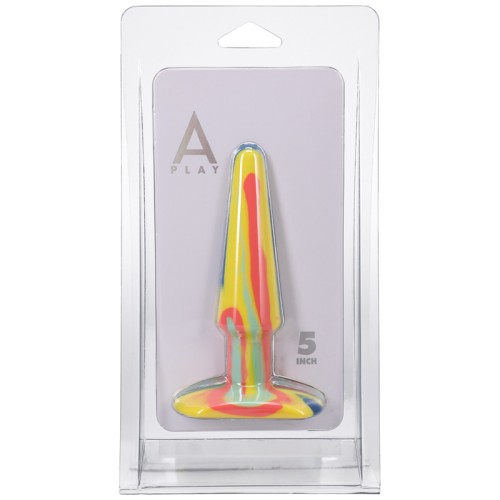 A-Play Groovy Plug Anal de Silicona de 5 Pulgadas