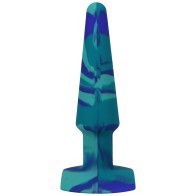 A-Play Groovy Silicone Anal Plug - Ocean