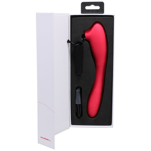 This Product Sucks Bendable Clit Stimulator & G-Spot Vibrator