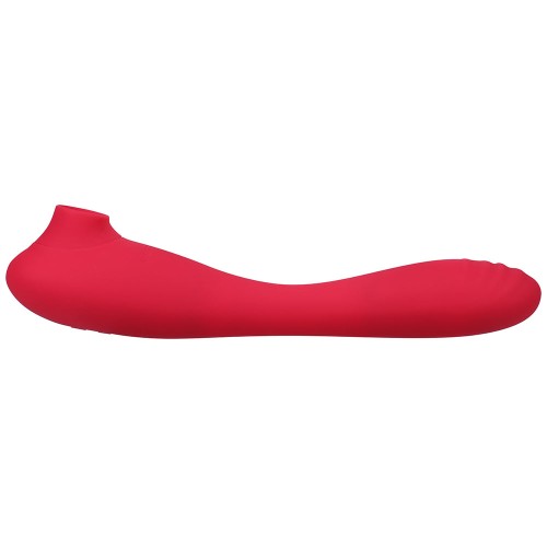 This Product Sucks Bendable Clit Stimulator & G-Spot Vibrator