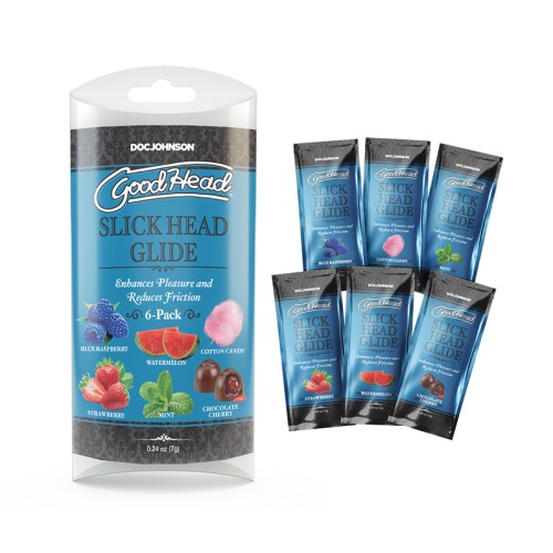 GoodHead Multi-Flavor Slick Glide Pack for Pleasure