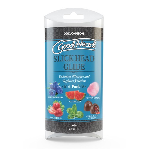 GoodHead Multi-Flavor Slick Glide Pack for Pleasure