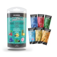 Gel Delicia Oral GoodHead Surtido de Sabores 6-Pack