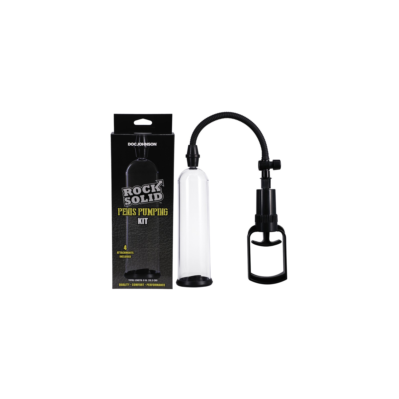 Rock Solid Penis Pump Kit - Powerful Performance