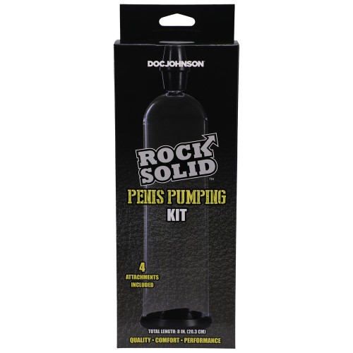 Rock Solid Penis Pump Kit - Powerful Performance