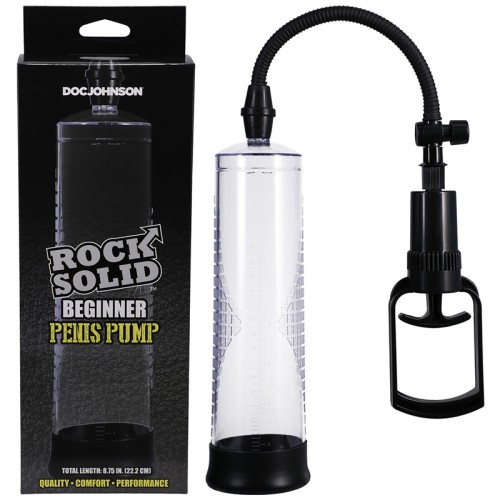 Rock Solid Beginner Penis Pump for Enhanced Erections