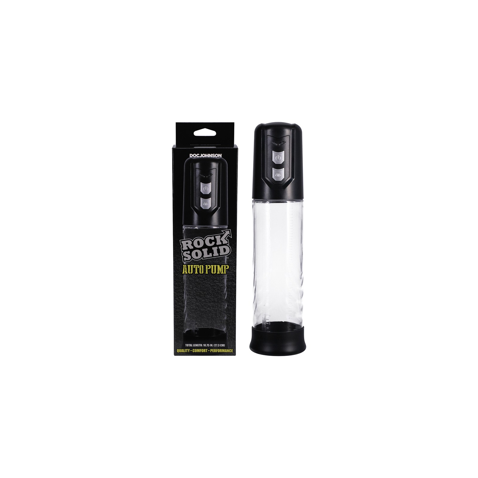 Rock Solid Auto Pump Clear and Black