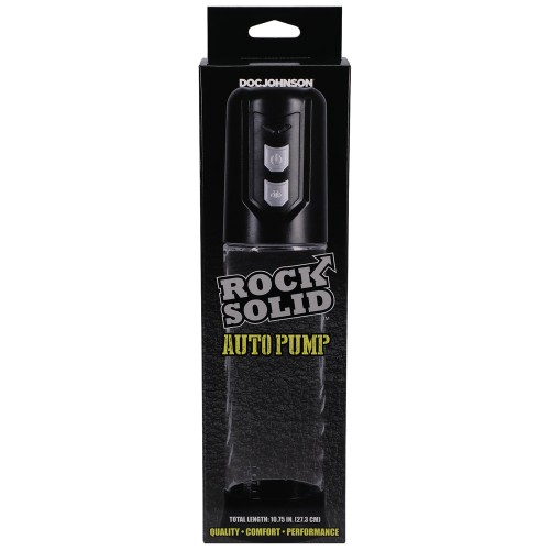 Rock Solid Auto Pump Clear and Black